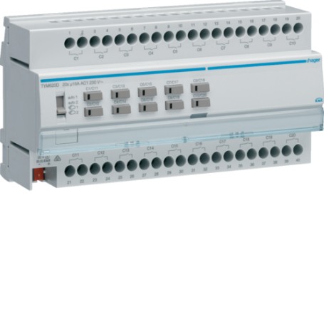 Hager TYM620D presa energia Grigio (TYM620D)