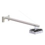 Kindermann Premium W140 supporto per proiettore Parete Argento (7452000140)
