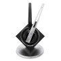EPOS | SENNHEISER IMPACT DW Office ML - EU Cuffia Aggancio, Padiglione auricolare, Passanuca Nero, Argento (1000529)