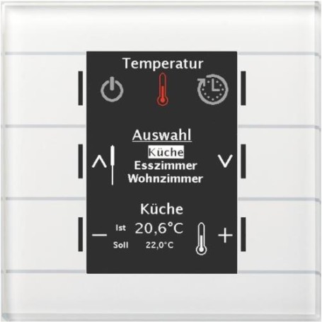 MDT BE-GBZW.01 Glas Bedienzentrale Smart m Farbdisplay (BE-GBZW.01)