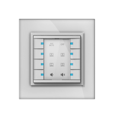 Vivolink VLCP8B interruttore Bianco