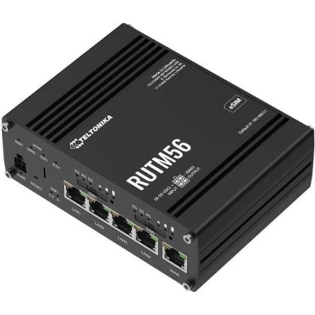 Teltonika RUTM56 Dual-Modem-Router 5G eSIM (RUTM56000000)