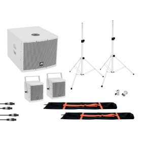 Omnitronic 20000837 altoparlante Bianco Con cavo e senza cavo 800 W