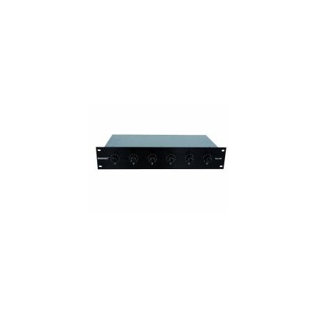 Omnitronic ELA 6S-Zonen LS-Regler 30W sw (80711338)