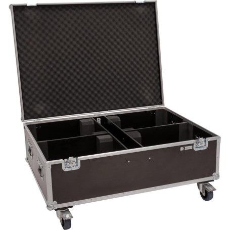 ROADINGER Flightcase 4x LED THA-150F Theater-Spot (31005172)
