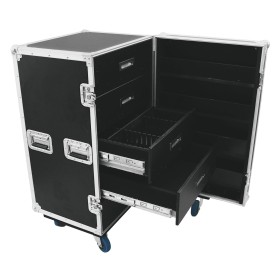 Roadinger 30126428 valigetta porta attrezzi Baule da viaggio Nero, Argento