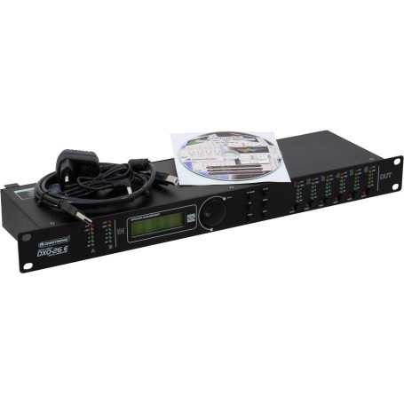 Omnitronic DXO-26E Stereo-Aktiv-Frequenzweiche (10356341)