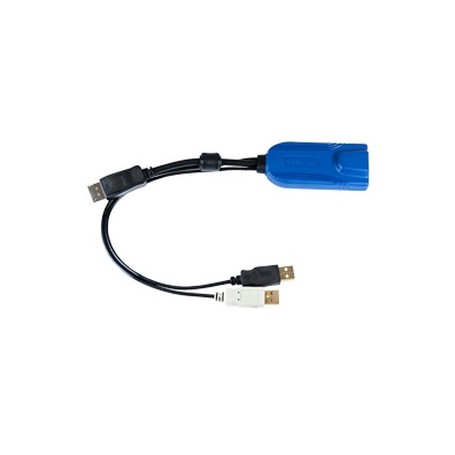 Raritan D2CIM-DVUSB-DP cavo per tastiera, video e mouse Nero, Blu (D2CIM-DVUSB-DP)