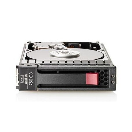Hewlett Packard Enterprise 750GB, 3G, SATA, 7.2K rpm, LFF, 3.5-inch, Midline 3.5" (458930-B21)