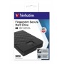 Verbatim Fingerprint Secure disco rigido esterno 2000 GB Nero (53651)