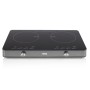 Princess 303011 Nero, Argento Superficie piana 58 cm Piano cottura a induzione 2 Fornello(i) (01.303011.01.001)