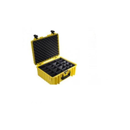 B&W Type 6000 valigetta porta attrezzi Valigetta/custodia classica Giallo (6000/Y/SI)