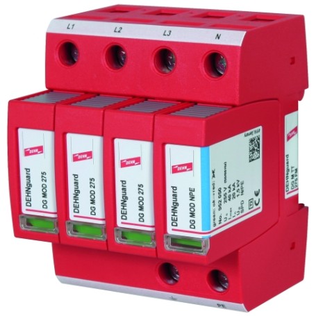 DEHN DG M TT 275 FM Rosso 230 - 400 V (952 315) (952315)