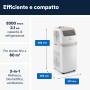 De’Longhi PAC ES72 Classic condizionatore portatile 65 dB 808 W Bianco (ES72CLS) (0151453004)