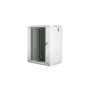 Lanberg WF01-6415-10S rack 15U Da parete Grigio (WF01-6415-10S)