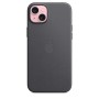 Apple Custodia MagSafe in tessuto Finewoven per iPhone 15 Plus - Nero (MT423ZM/A)