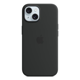 Apple Custodia MagSafe in silicone per iPhone 15 - Nero (MXPD3ZM/A)