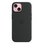 Apple Custodia MagSafe in silicone per iPhone 15 - Nero (MXPD3ZM/A)