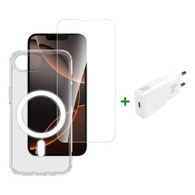 4smarts 541359 mobile phone starter kit Trasparente, Bianco