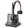 POLY W8210/A, UC Auricolare Wireless A Padiglione Ufficio Bluetooth Nero, Grigio (207309-12)