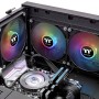 Thermaltake CT120 ARGB Sync PC Case per computer Ventilatore Nero, Bianco 2 pz (CL-F149-PL12SW-A)