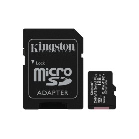 Kingston Technology Scheda micSDXC Canvas Select Plus 100R A1 C10 da 128GB + adattatore (SDCS2/128GB) Kingston Technology Scheda micSDXC Canvas Select Plus 100R A1 C10 da 128GB + adattatore (SDCS2/128GB)