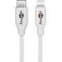 Apple Lightning / USB-C PD-Ladeset 30 Watt (wei, 1 Meter Kabel, PD) (64575)