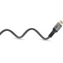 Plus High-Speed-HDMI-Kabel mit Ethernet, 4K @ 60Hz (grau, 0,5 Meter) (64992)