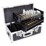 Roadinger 30126500 valigetta porta attrezzi Baule da viaggio Nero, Argento