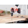 Black & Decker BCD003C2K-QW trapano 1400 Giri/min Senza chiave Nero, Rosso