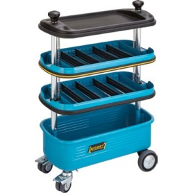 Werkzeugwagen Assistent 166N (blau/schwarz, absenkbar)