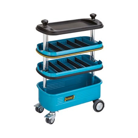 Werkzeugwagen Assistent 166N (blau/schwarz, absenkbar)