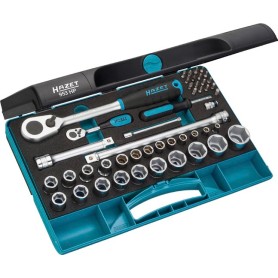 Steckschlssel-Satz 953HP, 1/4" und 1/2" (47-teilig, mit HiPer Feinzahn-Umschaltknarre)