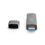 Digitus DA-70886 lettore di schede USB 3.2 Gen 1 (3.1 Gen 1) Type-A/Type-C Alluminio (DA-70886)