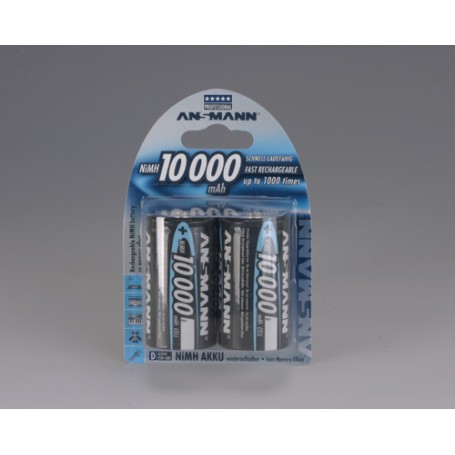 Ansmann 10000 mAh - Mono / D / HR20 Nichel-Metallo Idruro (NiMH) (5030642)