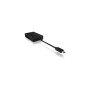 ICY BOX IB-CR401-C3 lettore di schede USB 3.2 Gen 1 (3.1 Gen 1) Type-C Nero (IB-CR401-C3) (60379)