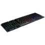 Logitech G G915 LIGHTSPEED- GL Linear tastiera RF senza fili + Bluetooth QWERTZ Tedesco Nero (920-008955)