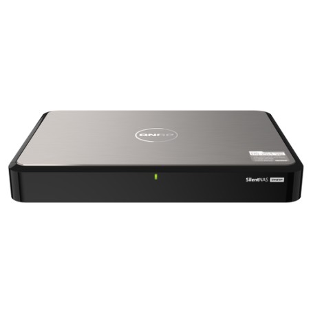 QNAP HS-264 NAS Desktop Intel® Celeron® N5105 8 GB 0 TB QNAP Turbo System Nero (HS-264-8G)