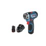 Bosch GSR 12V-15 FC Professional 1300 Giri/min Senza chiave 600 g Nero, Blu (06019F6000)
