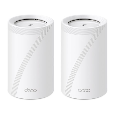 TP-Link Deco BE65 Tri-band (2,4 GHz/5 GHz/6 GHz) Wi-Fi 7 (802.11be) Bianco 4 Interno (Deco BE65(2-pack))