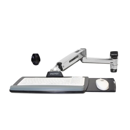Ergotron LX Sit-Stand Wall Mount Keyboard Arm Acciaio inox (45-354-026)