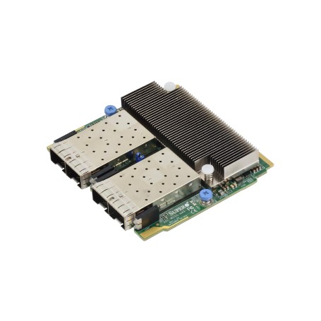 Supermicro AOC-M25G-M4SM-O scheda di rete e adattatore Interno Fibra 25000 Mbit/s (AOC-M25G-m4SM)