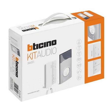 bticino 364231 sistema intercom audio Bianco
