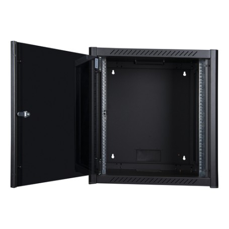 LOGON RWM12U56BL rack 12U Da parete Nero
