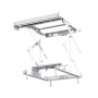 Kindermann 7466 000 160 supporto per proiettore Soffitto Bianco (7466000160)