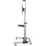 InLine 23170A supporto da tavolo per Tv a schermo piatto 177,8 cm (70") Nero, Argento (23170A)
