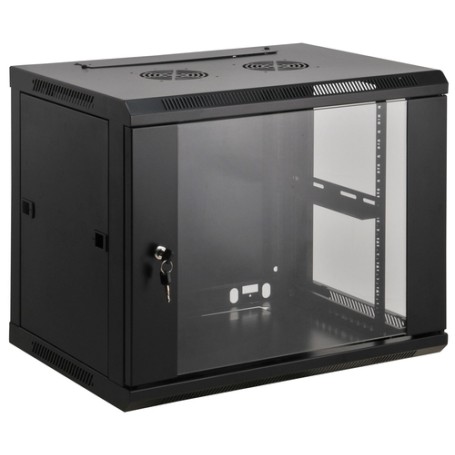 Intellinet 711814 rack 9U Da parete Nero (711814)