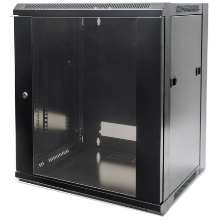 Intellinet 711791 rack 9U Da parete Nero (711791)