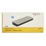 DeLOCK 87725 replicatore di porte e docking station per notebook Cablato Thunderbolt 3 Nero, Argento (87725)