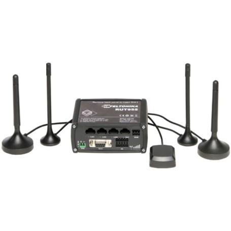 Teltonika RUT955 router wireless Fast Ethernet 4G Nero (RUT9550033B0)